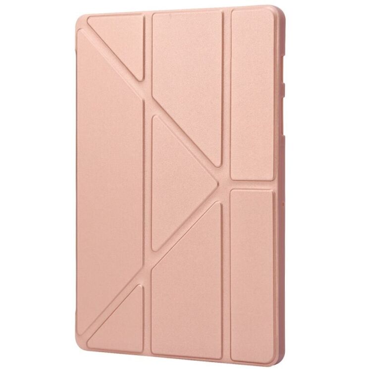 Чехол Deexe Origami Series для Samsung Galaxy Tab S10 Plus - Rose Gold: фото 6 из 6