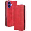 Чехол Deexe Retro Style для Apple iPhone 16 - Red (366449R)