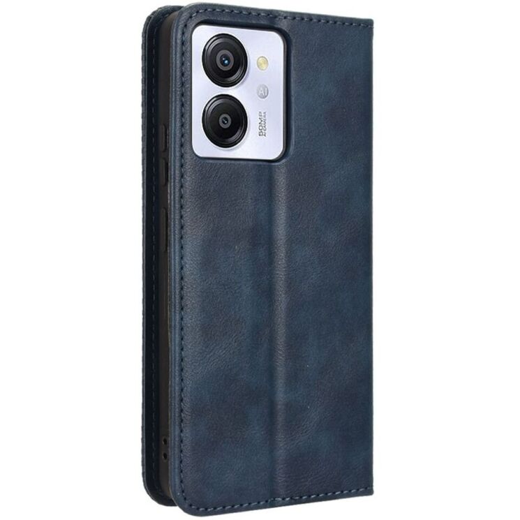 Чехол Deexe Retro Style для Blackview Color 8 / Oscal Modern 8 - Blue: фото 6 из 7