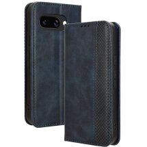 Чехол Deexe Retro Style для Google Pixel 9a - Blue: фото 1 из 7