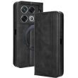 Чохол Deexe Retro Style для Infinix GT 20 Pro - Black (356003B)