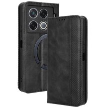 Чехол Deexe Retro Style для Infinix GT 20 Pro - Black: фото 1 из 6