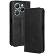 Чехол Deexe Retro Style для Infinix Hot 40 / 40 Pro - Black (344702B)