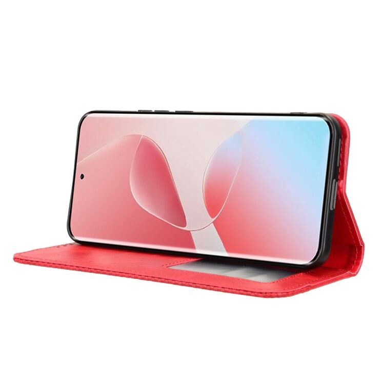 Чохол Deexe Retro Style для Infinix Hot 60 Pro - Red: фото 7 з 18