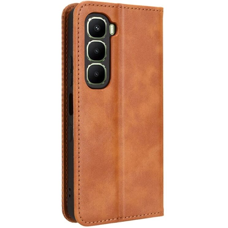 Чохол Deexe Retro Style для Infinix Hot 60і - Brown: фото 6 з 7