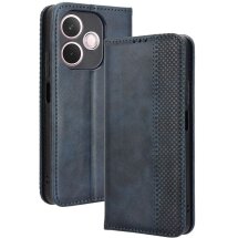 Чехол Deexe Retro Style для Oppo A5 Pro (4G/5G) - Blue: фото 1 из 7
