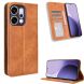 Чохол Deexe Retro Style для OPPO Reno 14 5G - Brown (388402Z). Фото 2 з 19