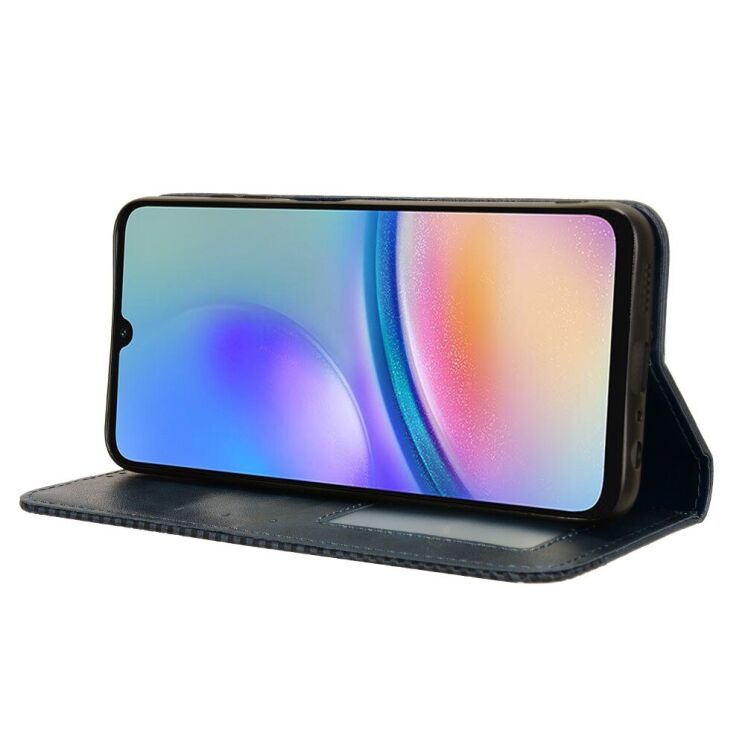 Чехол Deexe Retro Style для Samsung Galaxy A05s (A057) - Blue: фото 3 из 7