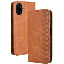Чехол Deexe Retro Style для Samsung Galaxy A07 (A075) - Brown: фото 1 из 18