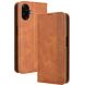 Чехол Deexe Retro Style для Samsung Galaxy A07 (A075) - Brown (384537Z). Фото 1 из 18
