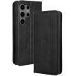 Чохол Deexe Retro Style для Samsung Galaxy S23 Ultra (S918) - Black (321051B)
