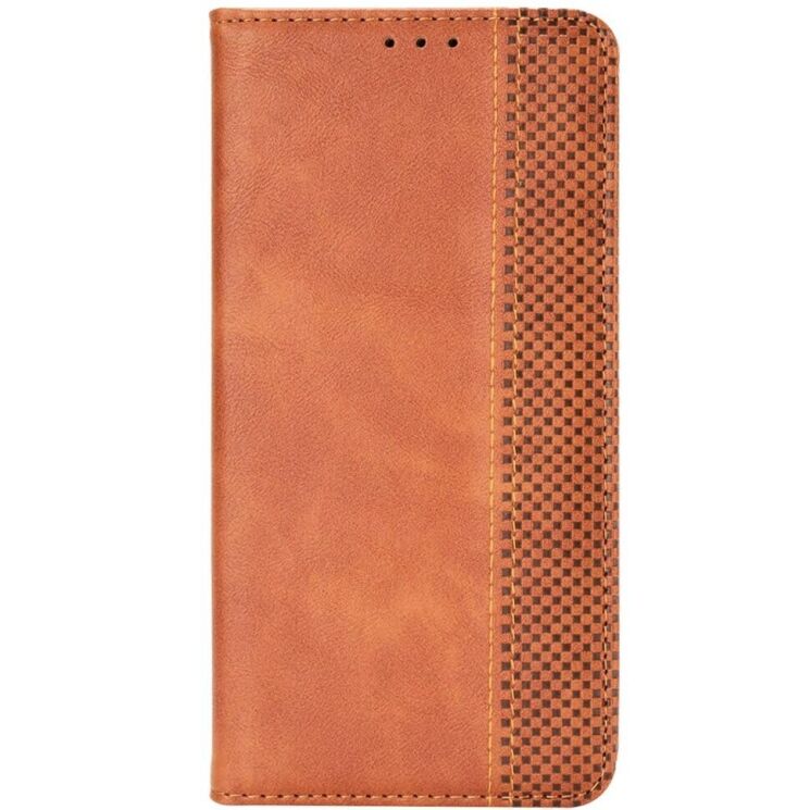 Чохол Deexe Retro Style для TECNO Spark Go 1 - Brown: фото 5 з 7