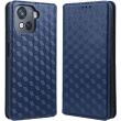 Чехол Deexe Rhombus Book для BlackView Oscal C80 - Blue (323302L)