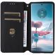 Чехол Deexe Rhombus Book для Motorola Edge 40 Neo - Black (340039B). Фото 2 из 6