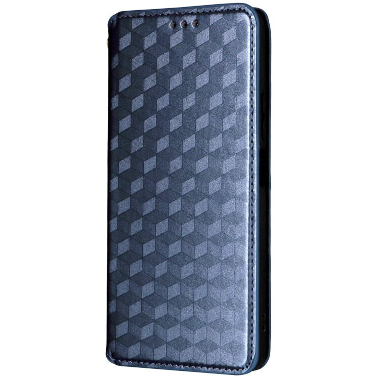 Чохол Deexe Rhombus Book для Realme C71 - Blue: фото 5 з 6