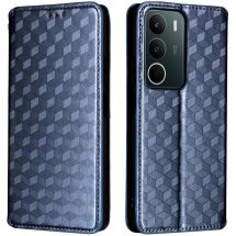 Чохол Deexe Rhombus Book для Realme C71 - Blue: фото 1 з 6