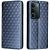 Чохол Deexe Rhombus Book для Realme C71 - Blue: фото 1 з 6
