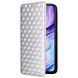 Чехол Deexe Rhombus Book для ZTE Nubia V70 Max - Silver (381200S). Фото 6 из 10