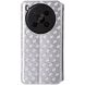 Чехол Deexe Rhombus Book для ZTE Nubia V70 Max - Silver (381200S). Фото 7 из 10