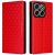 Чехол Deexe Rhombus Book для ZTE Nubia V70 - Red: фото 1 из 7