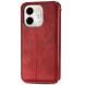 Чехол Deexe Rhombus Wallet для Infinix Smart 9 (X6532) - Red (366512R). Фото 5 из 10