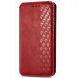 Чехол Deexe Rhombus Wallet для Infinix Smart 9 (X6532) - Red (366512R). Фото 4 из 10