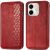 Чехол Deexe Rhombus Wallet для Infinix Smart 9 (X6532) - Red: фото 1 из 10