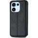 Чехол Deexe Rhombus Wallet для OPPO Reno 16 / 16 Pro - Black (413215B). Фото 5 из 12