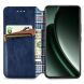Чехол Deexe Rhombus Wallet для Realme GT 6 - Blue (357810L). Фото 2 из 7