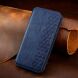Чехол Deexe Rhombus Wallet для Realme GT 6 - Blue (357810L). Фото 6 из 7