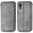 Чехол Deexe Rhombus Wallet для Samsung Galaxy Xcover 7 (G556) - Grey (349714H)