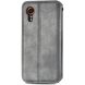 Чехол Deexe Rhombus Wallet для Samsung Galaxy Xcover 7 (G556) - Grey (349714H). Фото 6 из 11