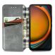Чехол Deexe Rhombus Wallet для Samsung Galaxy Xcover 7 (G556) - Grey (349714H). Фото 2 из 11