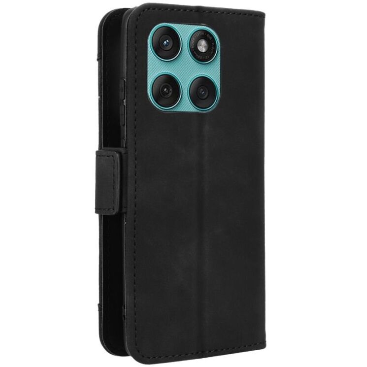Чехол Deexe Wallet Stand для Motorola Edge 60 / Edge 60 Fusion - Black: фото 7 из 13