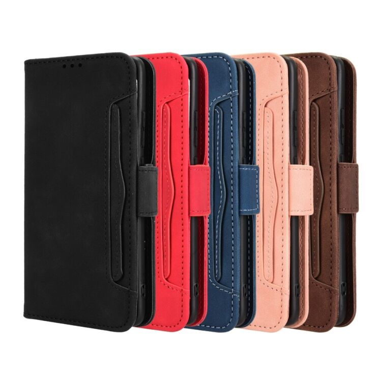 Чехол Deexe Wallet Stand для Motorola Edge 60 / Edge 60 Fusion - Black: фото 10 из 13