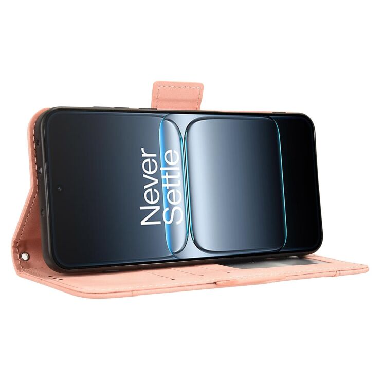 Чехол Deexe Wallet Stand для OnePlus Nord 5 / Ace 5 Ultra - Pink: фото 6 из 15