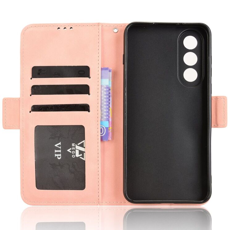 Чехол Deexe Wallet Stand для OnePlus Nord 5 / Ace 5 Ultra - Pink: фото 4 из 15