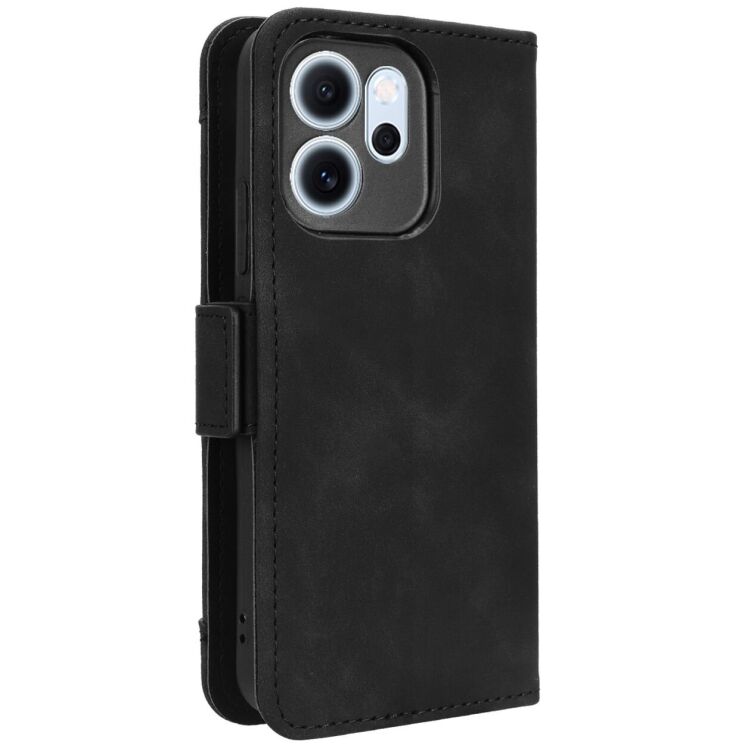 Чехол Deexe Wallet Stand для OPPO Reno 14 FS 5G - Black: фото 5 из 13