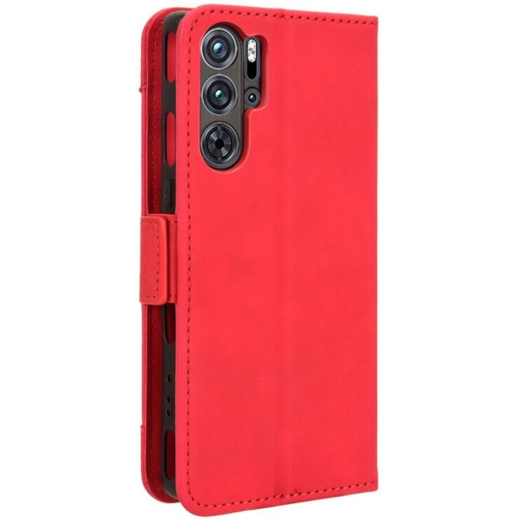 Чехол Deexe Wallet Stand для ZTE Nubia Red Magic 5G - Red: фото 7 из 7