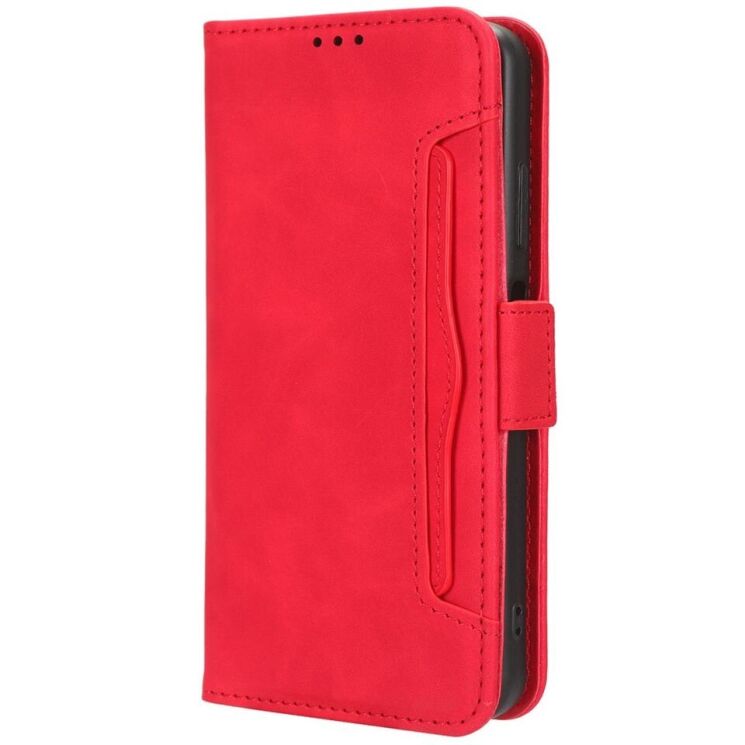Чехол Deexe Wallet Stand для ZTE Nubia Red Magic 5G - Red: фото 6 из 7