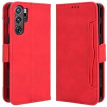 Чехол Deexe Wallet Stand для ZTE Nubia Red Magic 5G - Red: фото 1 из 7