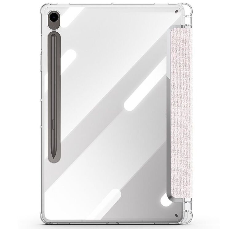 Чехол DUX DUCIS Unid Series для Samsung Galaxy Tab S9 / S9 FE / S10 FE (X710/716/510/516/520/526) - Light Pink: фото 3 из 13