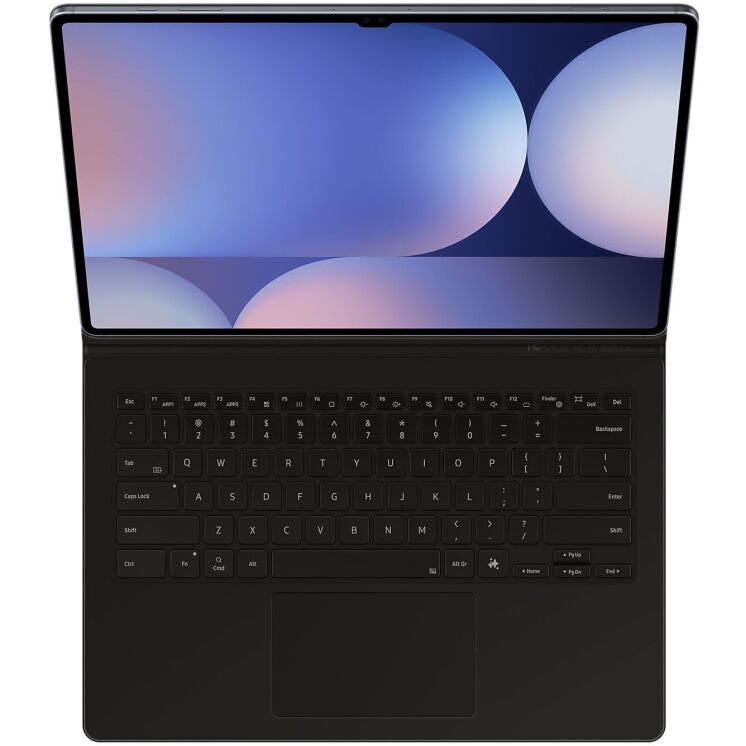 Чохол-клавіатура Book Cover Keyboard AI Key для Samsung Galaxy Tab S10 Ultra / S9 Ultra (X920/926/910/916) EF-DX925BBEGUA - Black: фото 2 з 11