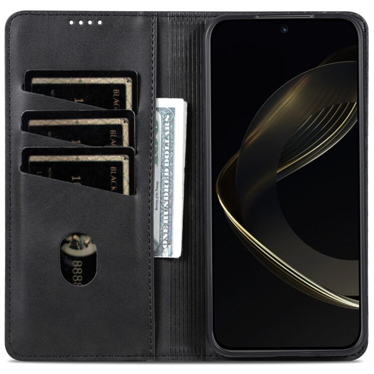 Чехол-книжка AZNS Classic Series для Samsung Galaxy A37 (A376) - Black (406009B) Чехол-книжка AZNS Classic Series для Samsung Galaxy A37 (A376) - Black: фото 4 из 9