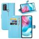 Чехол-книжка Deexe Book Type для Motorola Moto G60s - Blue (291407L). Фото 1 из 8