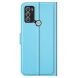 Чехол-книжка Deexe Book Type для Motorola Moto G60s - Blue (291407L). Фото 4 из 8