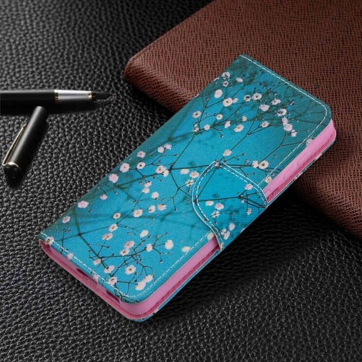 Чохол-книжка Deexe Color Wallet для Samsung Galaxy S21 (G991) - Plum Blossom: фото 5 з 9