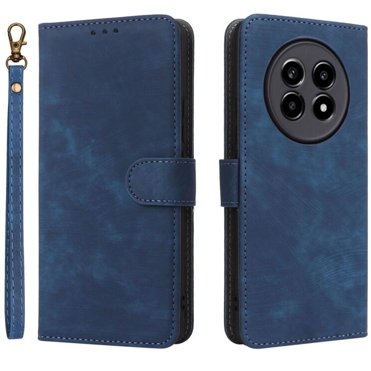Чехол-книжка Deexe Delta Book для Realme 13 Plus - Blue: фото 1 из 7