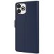 Чехол-книжка Deexe Eclipse Wallet для Infinix Smart 8 - Blue (344128L). Фото 3 из 9
