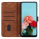 Чехол-книжка Deexe Lines Series для HMD Pulse / Pulse Pro / Pulse Plus - Brown (354414Z). Фото 2 из 12